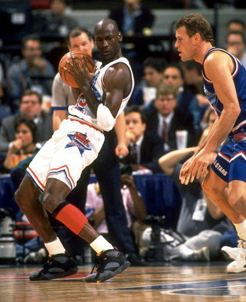 Jordan wears penny shoes hotsell